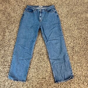 Abercrombie & Fitch High Rise Blue Jeans